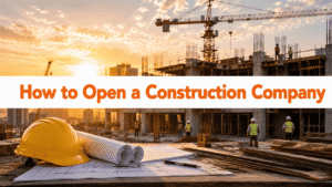 How to Open a Construction Company