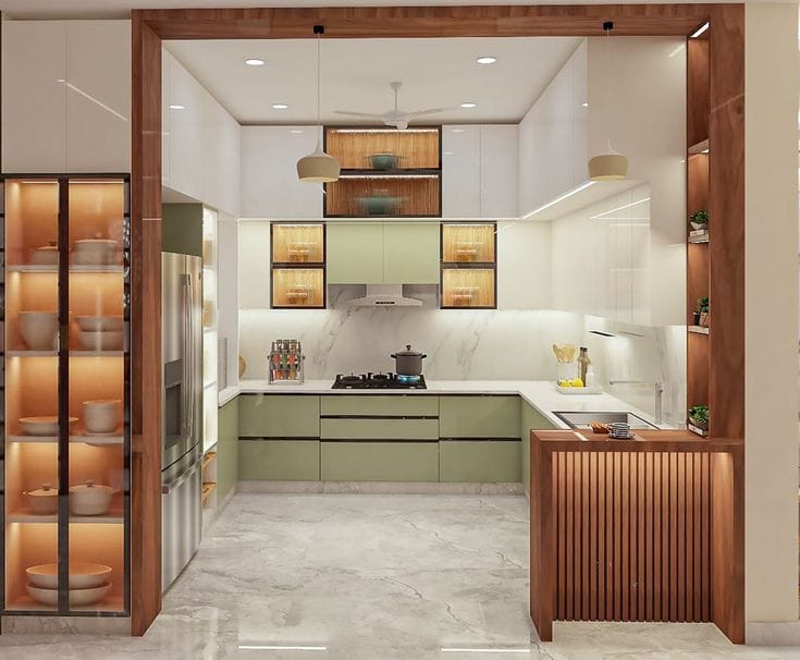 open kitchen design