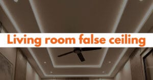 living room false ceiling