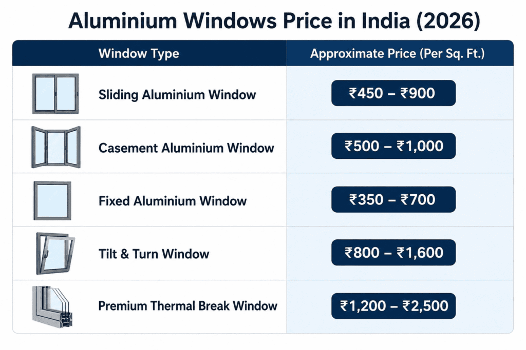 Aluminum Windows